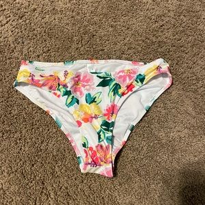 Floral bikini bottoms size small